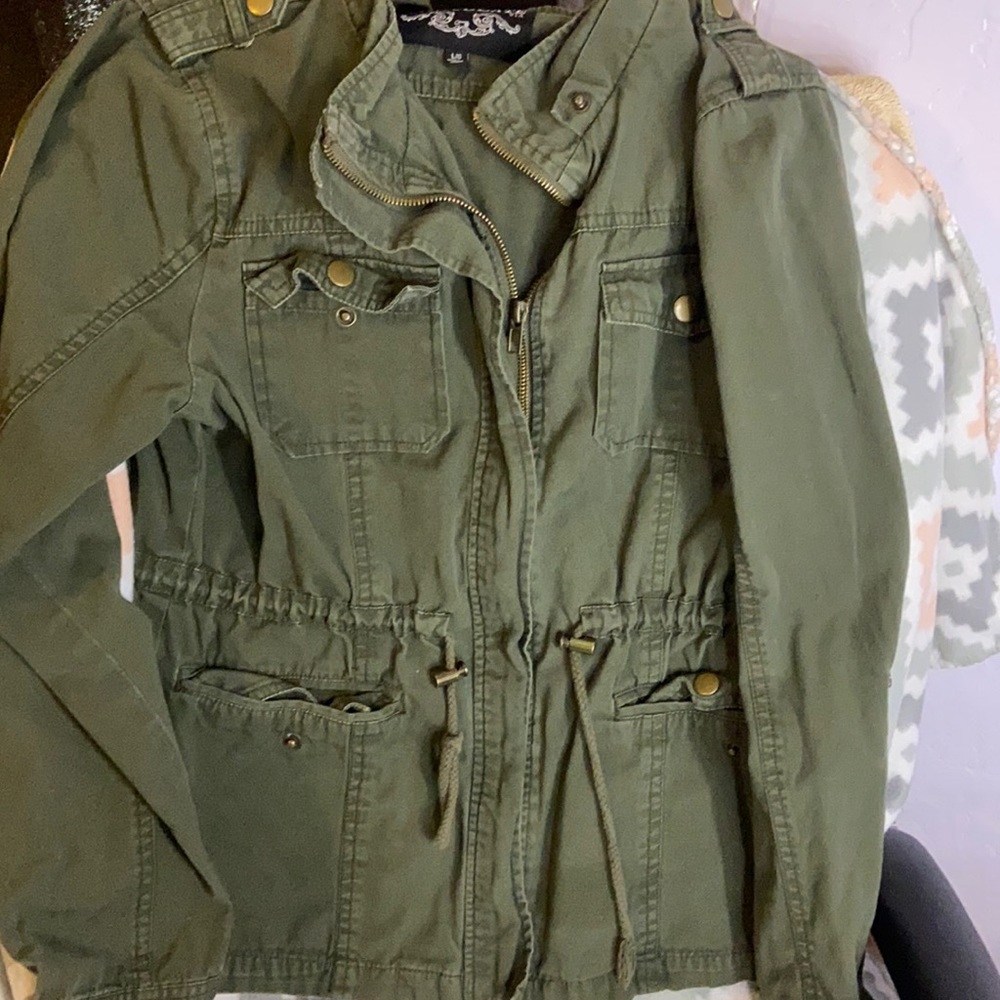 Green jacket